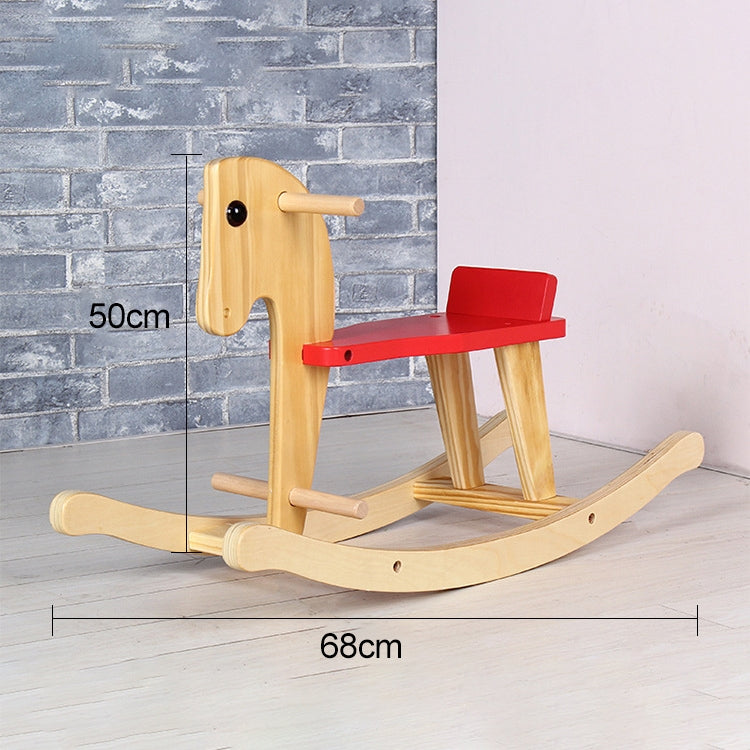 Giocattolo per sedia a dondolo per cavallo a dondolo per bambini, cavallo di Troia, dimensioni: 67x25x54 cm, A-003