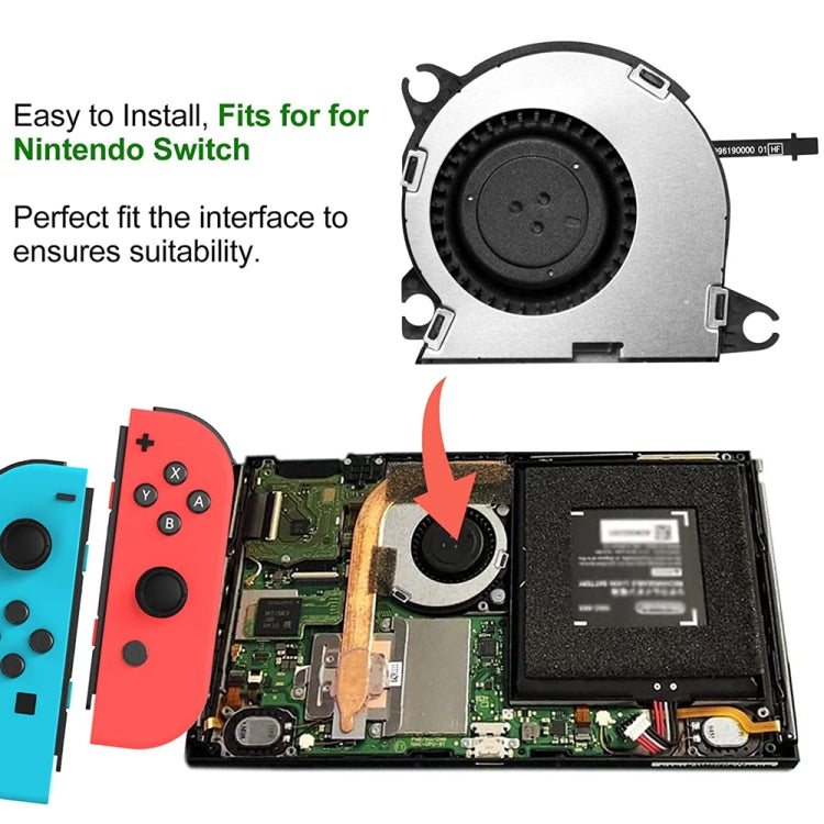 Ventola di raffreddamento interna originale per Nintendo Switch, Cooling Fan