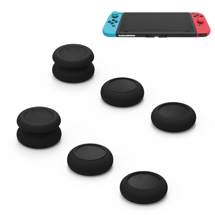 Copri pulsante con cappuccio basculante per gamepad sinistro + destro per interruttore, For Switch(Black), For Switch(Blue + Magenta), For Switch(Green+Red), For Switch(Red)