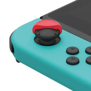 Copri pulsante con cappuccio basculante per gamepad sinistro + destro per interruttore, For Switch(Black), For Switch(Blue + Magenta), For Switch(Green+Red), For Switch(Red)