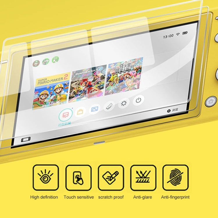 Pellicola per schermo in vetro temperato antigraffio HD 9H per Switch Lite, For Switch Lite