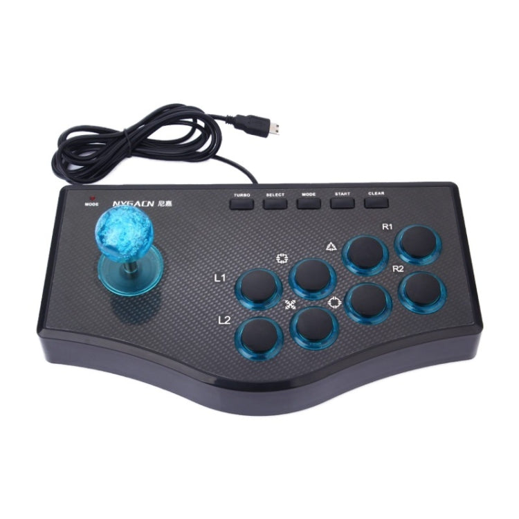 Controller a bilanciere con maniglia per gioco USB Gladiator Street Machine per PC / PS3 / TV Box, USB Handle Rocker