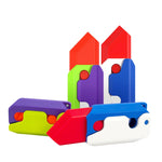 Coltello da carota luminoso a gravità giocattolo di decompressione 3D, colori spediti in modo casuale, Luminous