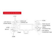 ipega PG-9023S Gamepad Bluetooth Telescopico