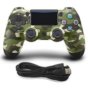 Controller di gioco cablato per Sony PS4, Green Camouflage