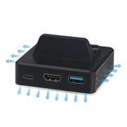 Stazione di conversione base video multifunzione con supporto per interruttore, Converter Station