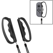 Impugnatura per gamepad con impugnatura piccola per iPlay, impugnatura piccola con cinturino per Switch Joy-Con, Black, Red