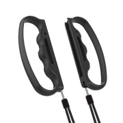 Impugnatura per gamepad con impugnatura piccola per iPlay, impugnatura piccola con cinturino per Switch Joy-Con, Black, Red
