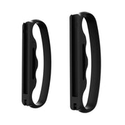 Impugnatura per gamepad con impugnatura piccola per iPlay, impugnatura piccola con cinturino per Switch Joy-Con, Black, Red