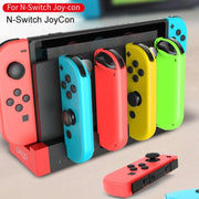 iPega PG-9186 Caricatore per controller di gioco Supporto per stazione di ricarica per dock di ricarica con indicatore per Nintendo Switch Joy-Con, PG-9186