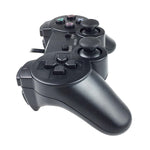 Joypad cablato con doppia vibrazione per PS2