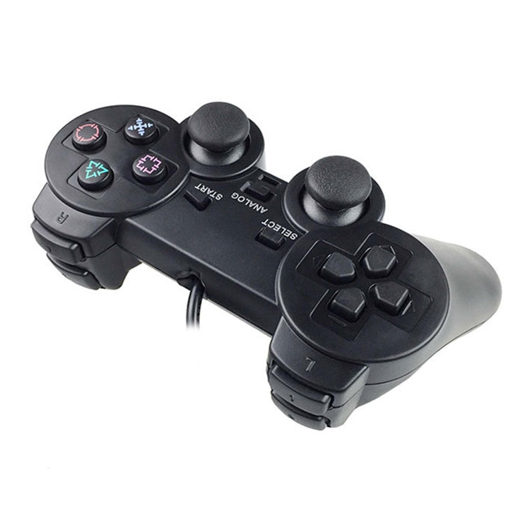 Joypad cablato con doppia vibrazione per PS2