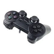 Maniglia di controllo del gioco cablata Joypad a doppia vibrazione per PS2