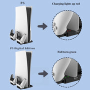 iplay HBP-269 per supporto base verticale per supporto di ricarica PS5 De / UHD con caricatore a maniglia, iPega HBP-269