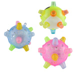 3 Palline Rimbalzanti Lampeggianti LED Giocattoli Bambini