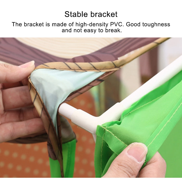 Tenda da gioco per la stampa dei bambini domestici Piccola casa da gioco con tappetino, with Mat (Black White), with Mat (Pink), with Mat (Green), with Mat (Light Pink)