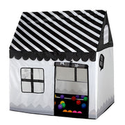 Tenda da gioco per la stampa dei bambini domestici Piccola casa da gioco, (Black White), (Pink), (Green), (Light Pink)