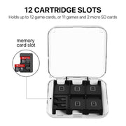 Scatola porta schede di memoria 12 in 1 per Nintendo Switch