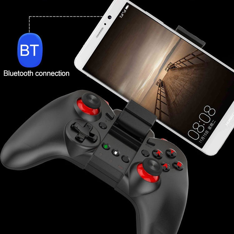 MB-838(X5Plus) Gamepad wireless dual-mode Bluetooth 4.0 + 2.4G con staffa retrattile, supporto connessione diretta Android/IOS e riproduzione diretta