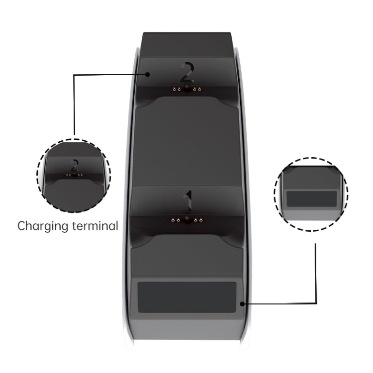 Caricatore doppio per controller PS5 iPlay HBP-245