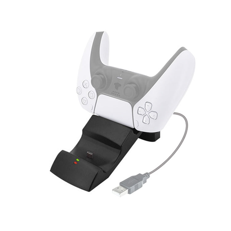 Base per stazione di ricarica per doppio controller KJH per PS5, Charging Station Cradle For PS5