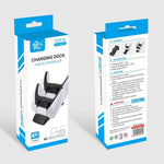 Base ricarica doppio controller per PS5 con cavo 80cm