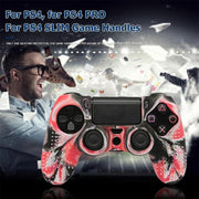 Custodia protettiva in silicone antiscivolo per Sony PS4