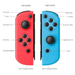 Controller wireless Bluetooth sinistro e destro per Nintendo Swit