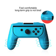 OIVO 2 PC Controller con impugnatura per impugnatura di gioco sinistra e destra per Nintendo Switch Joy-con Grip, Red And Bule