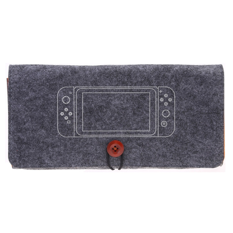 Borsa protettiva portatile in morbido feltro per Nintendo Switch