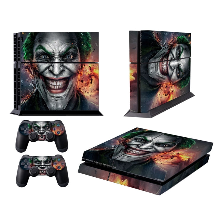 Adesivo per pellicola protettiva a colori moda modello Clown Bucky per Sony PS4, Clown Bucky Pattern