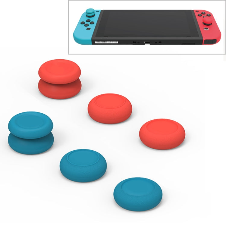 Skull&Co Gamepad sinistro + destro Copri pulsante con bilanciere Set di impugnature per pollice per Switch / Switch Lite / JOYCON