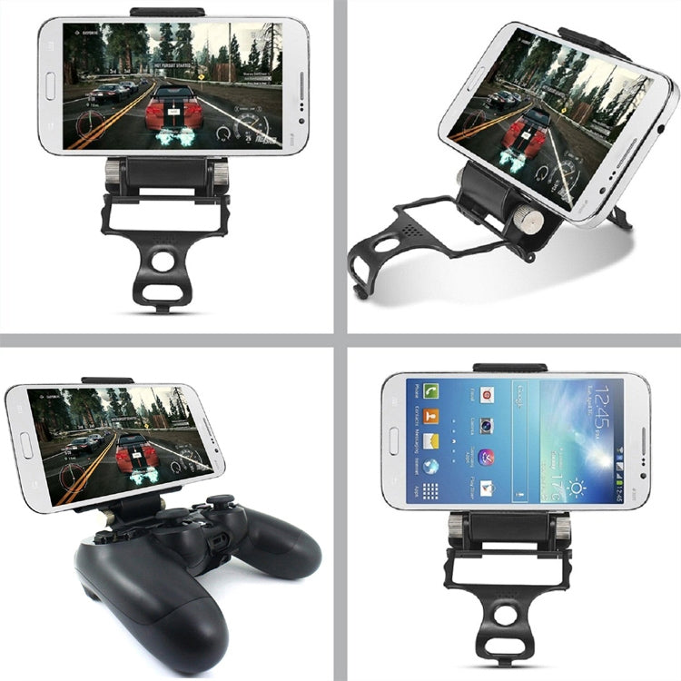 MB-822 Staffa pieghevole per maniglia console di gioco a clip per controller PS4, lunghezza massima di allungamento: 90 mm