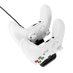 Dock di ricarica DOBE TYX-532X Doppia stazione di ricarica con batteria per la serie Xbox, DOBE TYX-532X