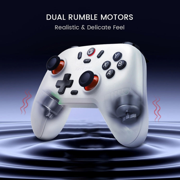 GameSir Nova Lite PC T4N Lite Bluetooth Wireless Gamepad Game Controller per Nintendo Switch, Nova Lite Dark Purple, Nova Lite White