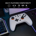 GameSir Nova Lite PC T4N Lite Bluetooth Wireless Gamepad Game Controller per Nintendo Switch, Nova Lite Dark Purple, Nova Lite White