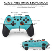 Controller di gioco Bluetooth Joypad Gamepad a 6 assi per Switch Pro