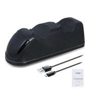 DOBE TP4-1781 Controller wireless Dual Dock di ricarica LED Caricabatterie con maniglia per PS4 / Slim / Pro, TP4-1781