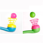 50 pezzi giocattolo per bambini sospensione palla da soffio giocattolo nostalgico che soffia musica magica palla appesa, consegna colore casuale, 50 PCS