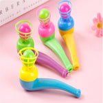50 pezzi giocattolo per bambini sospensione palla da soffio giocattolo nostalgico che soffia musica magica palla appesa, consegna colore casuale, 50 PCS