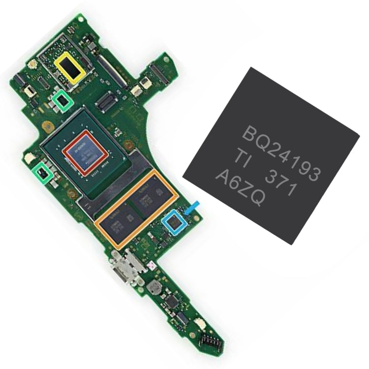 BQ24193 Sostituzione del chip IC di ricarica della batteria per Nintendo Switch, BQ24193