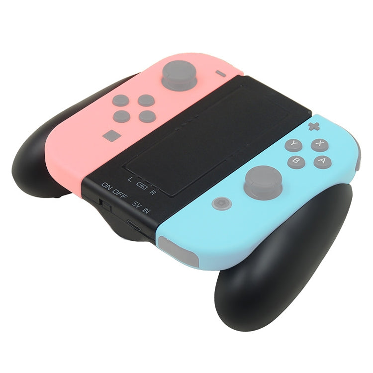 Caricabatterie con impugnatura per controller iplay S005 per Nintendo Switch Joy-Con
