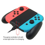 Caricabatterie con impugnatura per Nintendo Switch Joy-Con