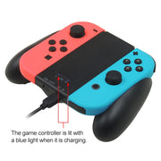 Caricabatterie con impugnatura per controller iplay S005 per Nintendo Switch Joy-Con
