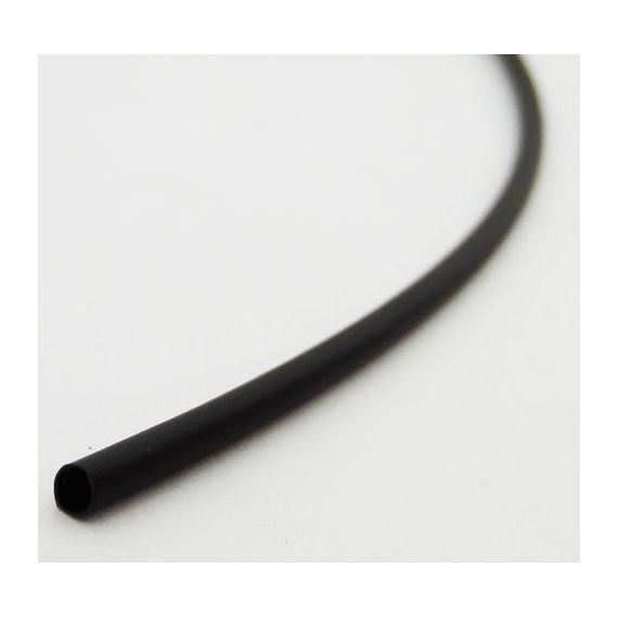 Guaina termorestringente diametro 3mm nero 1m