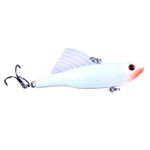HENGJIA Esche da pesca ad affondamento rapido Esca 6,5 cm / 17,2 g Kit di esche a matita Wings VIB, PE016-X