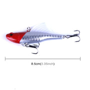 HENGJIA Esche da pesca ad affondamento rapido Esca 6,5 cm / 17,2 g Kit di esche a matita Wings VIB, PE016-X