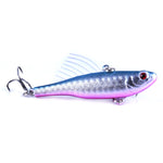 HENGJIA Esche da pesca ad affondamento rapido Esca 6,5 cm / 17,2 g Kit di esche a matita Wings VIB, PE016-X