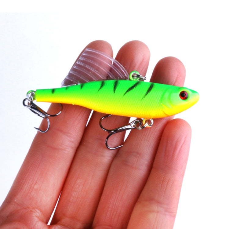 HENGJIA Esche da pesca ad affondamento rapido Esca 6,5 cm / 17,2 g Kit di esche a matita Wings VIB, PE016-X