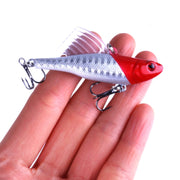 HENGJIA Esche da pesca ad affondamento rapido Esca 6,5 cm / 17,2 g Kit di esche a matita Wings VIB, PE016-X